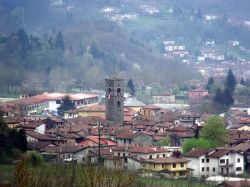 Il centro di Pieve Fosciana in alta Toscana