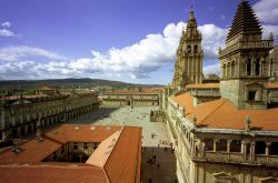 Plaza del Obradoiro a Santiago de Compostela - Copyright foto www.spain.info