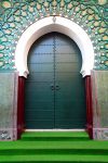 Porta tradizionale marocchina: simao nella Medina di Tangeri in Marocco - © Rechitan Sorin / Shutterstock.com