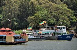 Porto Bahir Dar, sul lago Tana, Etiopia