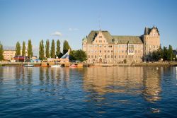 Il Porto di Szczecin (Stettino) Polonia, ubicato sul confine con la Germania dove scorre il fiume Oder - © Dariusz Majgier / Shutterstock.com