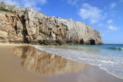 La magnifica Praia do Beliche si trova vicino ...