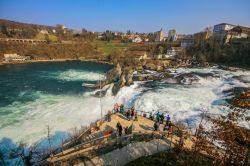 Panoramica delle cascate sul Reno a Sciaffusa - © NattyPTG / Shutterstock.com