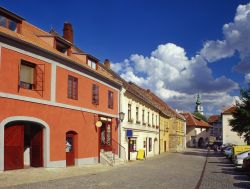 Quartiere ebraico a Trebic, Repubblica Ceca. Assieme alla basilica di San Procopio, questo ghetto costituisce Patrimonio dell'Umanità dell'Unesco. Copre un'area di circa 4,4 ...