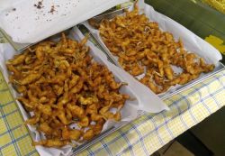 Rane fritte Sagra di San Ponso in Piemonte