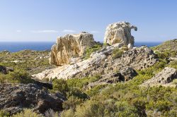 Rocce scolpite dal  vento a Cap de Creus in Catalogna - © Natursports / Shutterstock.com