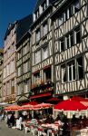 Rue Martainville, le case tipiche si trovano nel centro di Rouen in Haute Normandie (Francia) - © Atout France/Hervé Le Gac