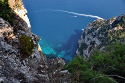 Il Salto di Tiberio presso la Villa Jovis di Capri 