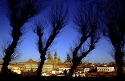 Santiago de Compostela,  vista del centro storico - Copyright foto www.spain.info