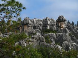 A Shilin, un villaggio nella regione dello Yunnan, nel sud della Cina, si trova la foresta di pietra conosciuta anche come la Stonme Forest di Kunming. Dal 2007 fa parte dei patrimoni dell'umanità ...