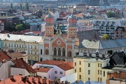 La sinagoga di Pilsen, in Repubblica Ceca - © ...