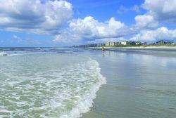 Spiaggia (Grand Strand) a Myrtle Beach, lungo la costa della Carolina del Sud - © StacieStauffSmith Photos / Shutterstock.com