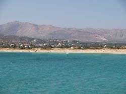 Un spiaggia sull'isola di Elafonissos in ...