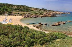 Panorama sulla spiaggia di Santa Reparata, Sardegna  - E' una delle più belle spiagge del nord della Sardegna, in quel territorio della Gallura che a panorami mozzafiato unisce ...