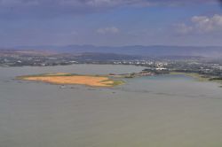 Sponda sud del  lago Tana, sullo sfondo ...