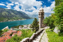 Stari Grad, Bocche di Cattaro, Montenegro. I bei paesaggi offerti dalle Bocche di Cattaro con la serie di golfi collegati l'uno all'altro e affacciati sulle pendici aspre delle Alpi ...
