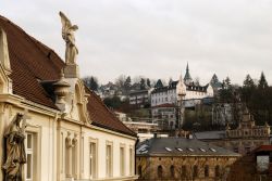 Statue nel centro città di Baden-Baden, il famoso centro termale della Germania - © Yuriy Davats / Shutterstock.com