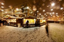 Sternenstadt, il mercatino di Natale di San Gallo imbiancato dalla neve