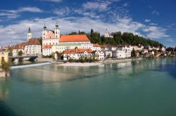Steyr la cittadina dell'Alta Austria sul fiume Enns, chiamata anche la città di Gesù Bambino - © Marek69 / Shutterstock.com