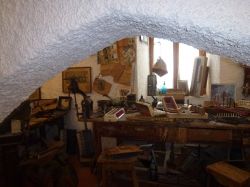 Tavolo costruttore di fisarmoniche al Museo di Castelfidardo
