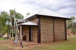 Telegraph Station Historical Reserve, Alice Springs - Nel 1872 fu inaugurata questa importante stazione del telegrafo, proprio nel cuore del continente australiano