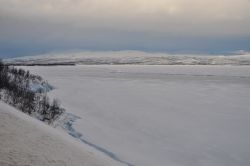 Tornetrask Lake, il lago si trova a nord di Abisko ...