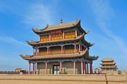 Torre di Guardia al Jiayuguan Pass. Si trova ...