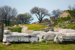 Troy, ovvero Troia la citta di Omero. scoperta dall'archeologo Schliemann in Turchia - © zebra0209 / Shutterstock.com