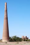 Turkmenistan il  minareto Konya Urgench Gutlung Timur - Foto di Giulio Badini< / I Viaggi di Maurizio Levi