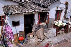 Una modesta casa di Zhouzhuang in Cina