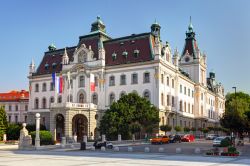 Università di Ljubljana. Lubiana è la città più importante e la capitale della Slovenia, anche dal punto di vista culturale - © Tomas Sereda / Shutterstock.com ...
