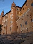Urbino: Palazzo Ducale fotografato da Viale Ferdinando Salvalai