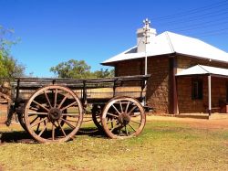 La vecchia Stazione del Telegrafo ad Alice Springs ...