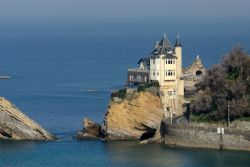 Villa Belza a Biarritz in Francia.