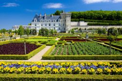 Villandry: il Castello con giardino si trova vicino a Indre et Loire, nella Regione Centro della Francia - © PHB.cz (Richard Semik) / Shutterstock.com