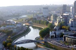 Panorama di Vilnius visto dalla Mongolfiera - ...