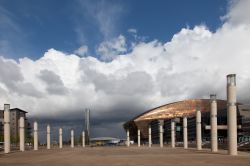 Panorama della Baia di Cardiff con il Millenium Waterfront e la Rolad Dahl Plass - © Gail Johnson / Shutterstock.com