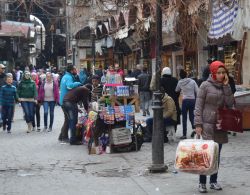 Vita quotidiana a Damasco Siria dove la gente è abituata alla guerra gennaio 2014 - Foto di Monia Savioli