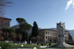 Panorama del centro di Acquasparta in Umbria