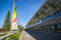 L'aeroporto internazionale di Addis Abeba, capiale dell'Etiopia, in una giornata di sole. In origine era intitolato a Haile Selassie I° - © LMspencer / Shutterstock.com