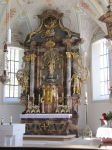 Altare maggiore nella chiesa parrocchiale di Vagen - © Irmgard (Sucomo) - CC BY-SA 3.0  Wikimedia Commons