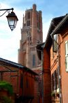 L'altissimo campanile della Cathédrale Sainte-Cécile di Albi misura 78 metri.