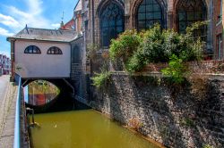 Amiens, dipartimento della Somme, nord della Francia. Un grazioso angolo di questa cittadina a metà strada fra Beauvais e il canale della Manica.
