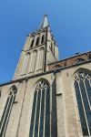 Antica città di Doesburg, Olanda. In questa immagine il particolare di uno degli imponenti edifici religiosi cittadini.
