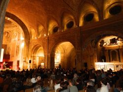 L'Antica Pieve di Palazzolo sull'Oglio, oggi trasformata in Auditorium  - © Lukidd / Wikipedia