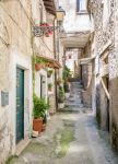 Antichi edifici del centro storico di Poggio Moiano, Rieti (Lazio) - © Stefano_Valeri / Shutterstock.com