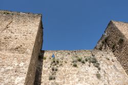 L'antico castello di Priego de Cordoba, Spagna. Già fortezza araba, venne trasformata fra il XIII° e il XIV° secolo. Il Maschio, dichiarato monumento storico nazionale nel ...