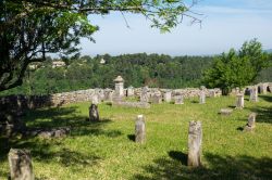 L'antico cimitero di Ménerbes nel sud della Francia.



