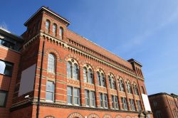 L'antico edificio del Birmingham Jewellery Quarter, Inghilterra. Qui si trova una delle maggiori concentrazioni di gioiellerie d'Europa.