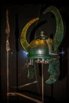 Antico elmetto di un guerriero al museo di Pontremoli, Toscana - © Sandro Amato / Shutterstock.com
